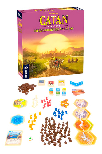 Catan - Expansão Mercadores & Bárbaros 4500044409