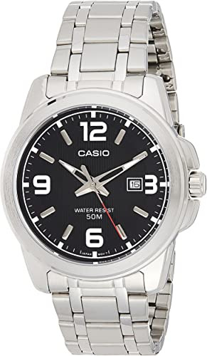 Casio Mtp1314d-1av Reloj De Cuarzo De Acero Inoxidable