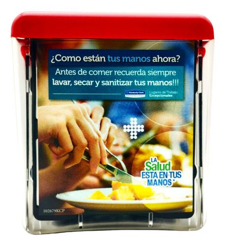 24 Dispensadores Para Servilletas Kimberly-clark Red Nombre Del Diseño Servilletero Color Rojo