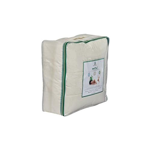 Mypad Colchón De Lana Lavable Cuna, Natural, 28 Por 52...