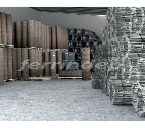 Malla Electrosoldada 15x15mm 1.50 X 6,5mts Tejido Alambre