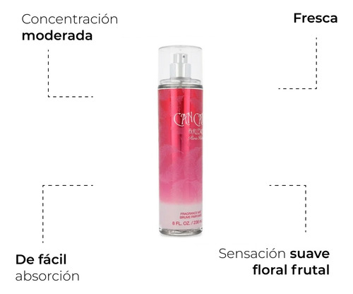 Paris Hilton Can Can Burlesque Body Splash para mujer