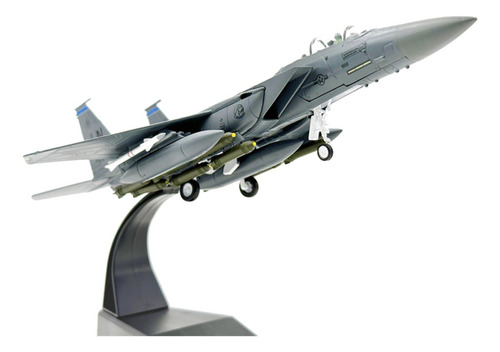 Modelo De Aleación Fundida 1/100 F15e, Simulación De Caza,