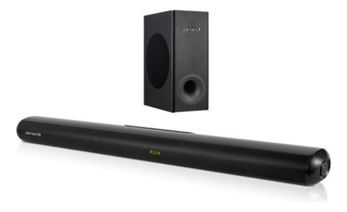 Barra De Sonido Aiwa Aw-sbh21ww Con Subwoofer Inalámbrico