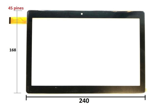 Táctil Pantalla Tablet Iqual T10l - Xld1030-v0 - Nuñez