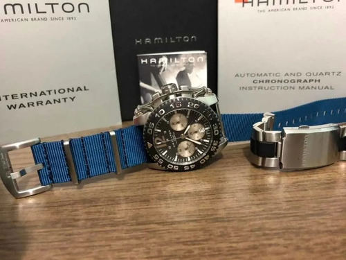 Relógiohamilton - Khaki Chronograph Automatic - Ref. H635160