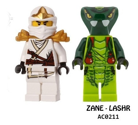 Figuras  Ninjago Thunder Swordsman Zane - Lashr