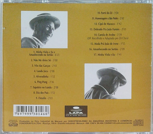 Cd Zé Coco Do Riachão Vôo Das Garças Impecável Original