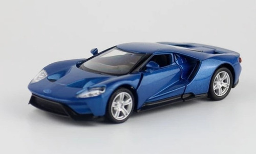 Auto De Colección Ford Gt Año 2017 Escala 1:36 Metálico 