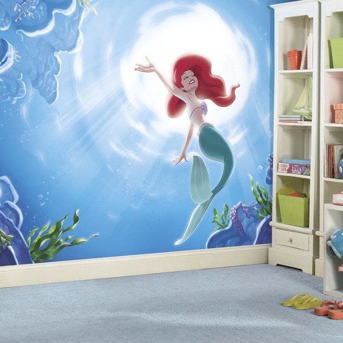 Vinilo Decorativo Pared [17whxkby] Sirenita Princesa Disney