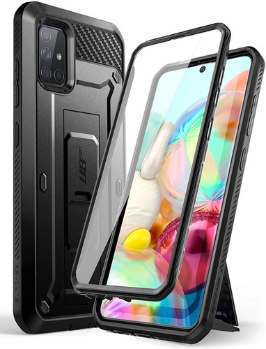 Case Supcase Para Galaxy A71 Protector 360° C/ Parante