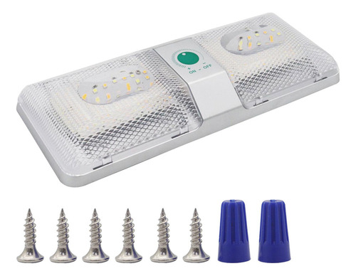 Luz De Techo Led Universal 12 Voltios Para Luces Dobles