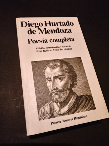 Poesia Completa  -  Diego Hurtado De Mendoza  Nuevo