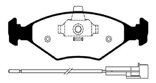 Juego Pastillas De Freno Delanteras Litton Siena Desde 98