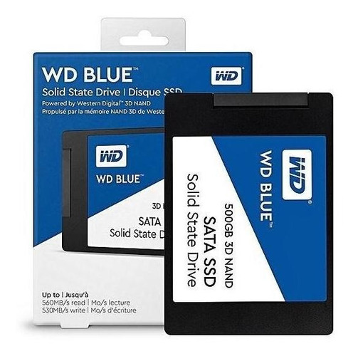 Disco De Estado Solido Western Digital 500gb Blue Ssd