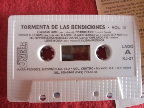 La Tormenta De Bendiciones Vol Iii Casete (Usado)