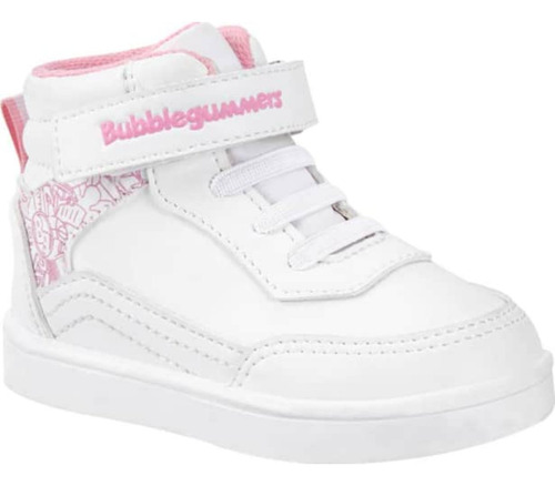 Tenis Escolar Niñas Bubble Gummers Blanco