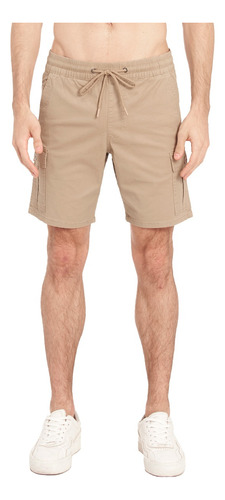 Bermuda Short Liso Para Caballero