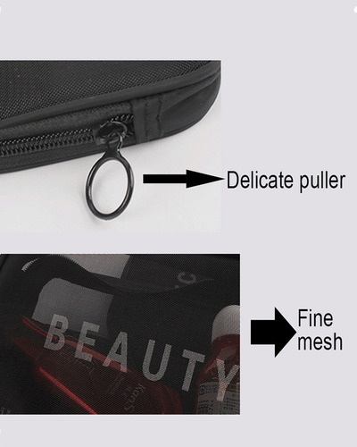 Zh Set De Bolsas De Cosméticos Para Viajes A La Moda: Organizad