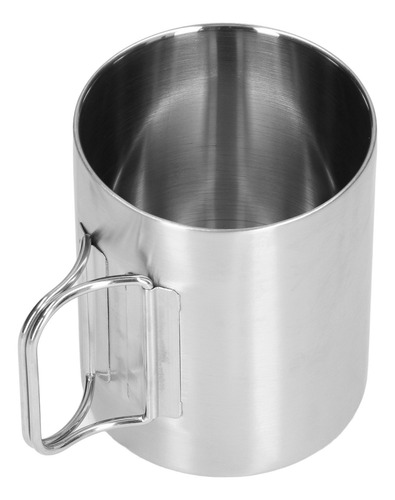 Copa De Acero Inoxidable Con Mango Plegable
