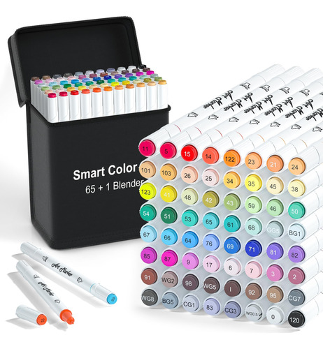 Marcadores Smart Color Set 66 U Multi