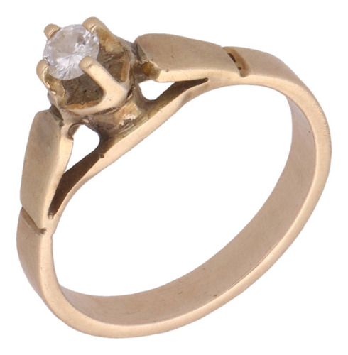 Anillo De 14k Oro Amarillo, 2.7 Gramos