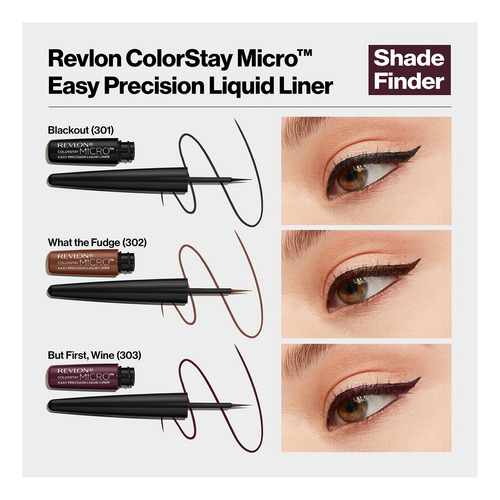 Revlon Eyeliner Líquido Revlon Colorstay Micro Easy