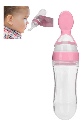 Biberón De Silicona Para Bebés De 90 Ml Para Alimentar A Niñ