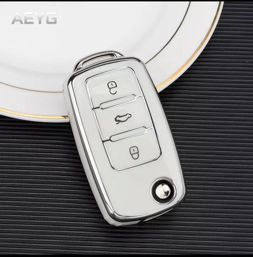Funda Llave Navaja 3 Botones Vw Up Gol Fox Golf Jetta Fusca