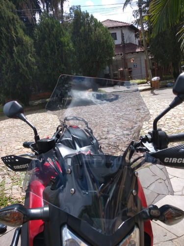 Bolha Honda Nc700x Alongada 50 Centimetros Altura C/duto
