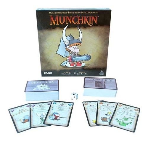 Imagen 2 de 5 de Munchkin: Juego De Mesa Para La Familia Y Amigos
