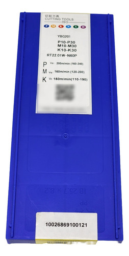 Porta Insertos Roscado Exterior 25mm+10 22er N60 Ybg201 Zcc