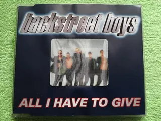 Eam Cd Maxi Single Backstreet Boys All I Have To Give 1997