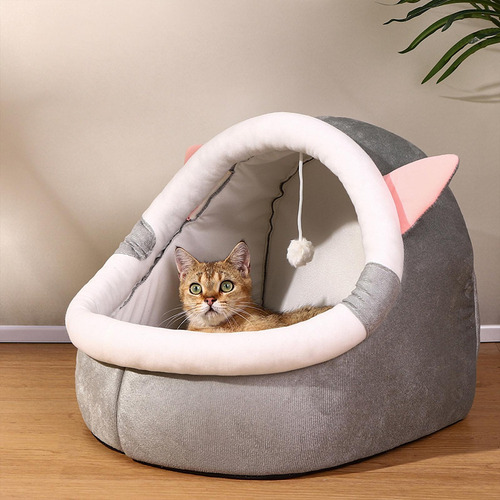 Nova Cama Para Gatos Suave Y Calmante Para Dormir, Nido L
