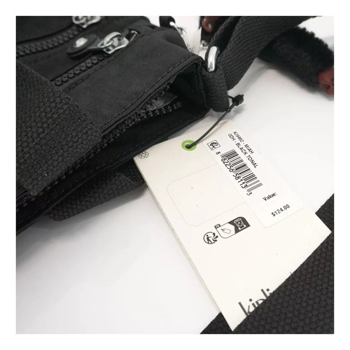 Bolsa Kipling Miah Color Negro