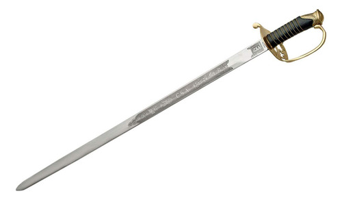 Espada De Carbono 42 Con Guarda De Latón Y Funda