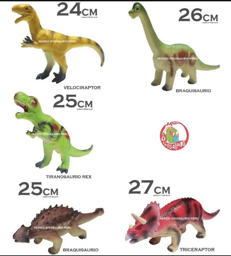 Imagen 4 de 7 de Dinosaurios Medianos Rugido Y Luces - Anquilosaurio Bumpy