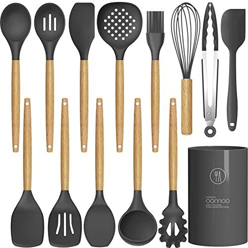 '14 Pcs Silicone Cooking Utensils Kitchen'