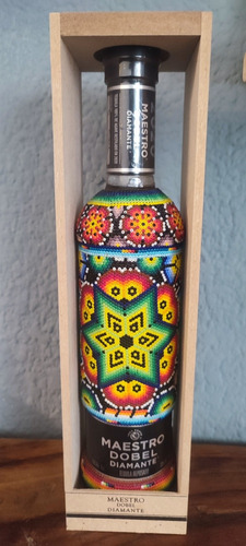 Botellas Artesanías Huichol 