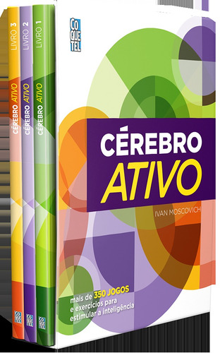 Box Cérebro Ativo, de Coquetel, Equipe. Editora Nova Fronteira Participações S/A, capa dura em português, 2019