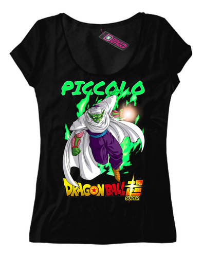 Remera Mujer Piccolo Dragon Ball Super Serie Anime Dbb13 Dtg