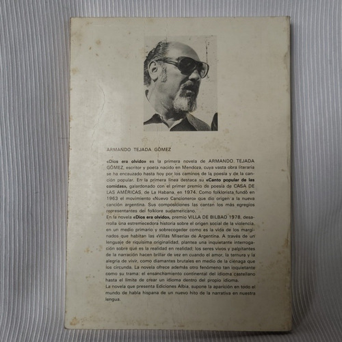 Imagen 3 de 8 de Dios Era Olvido Armando Tejada Gomez Albia