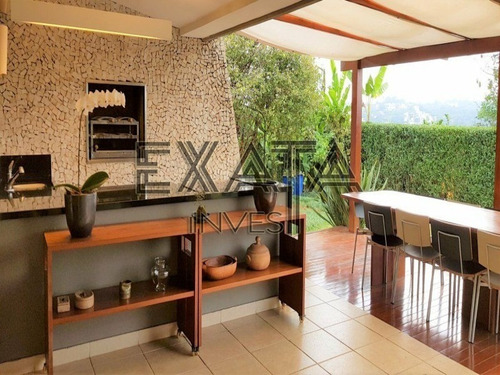 Imagem 9 de 30 de Casa Fantástica Sólida, Recém Reformada, Lindo Projeto Arquitetônico, Em Localização Privilegiada, Condomínio Fechado São Fernando Golfe, 5 Suítes. - Ca00238 - 32626938