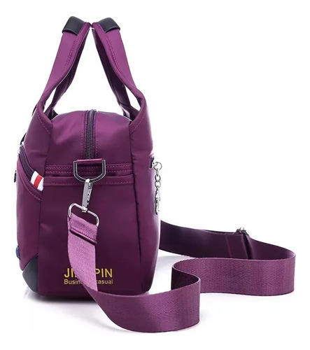 Bandolera Impermeable De Un Solo Hombro Para Mujer Color Rosa