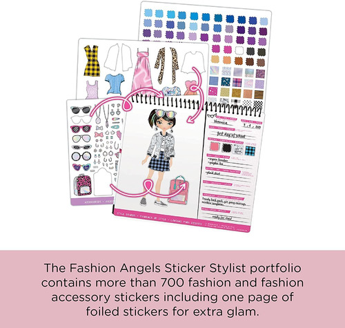 Pegatina Mágica Fashion Angels Style.lab Style Lab Para Rega