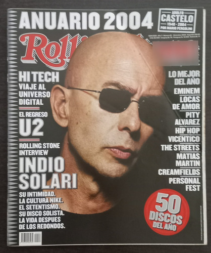 Revista Rolling Stone N°81 Anuario 2004 Indio Solari (Usado)