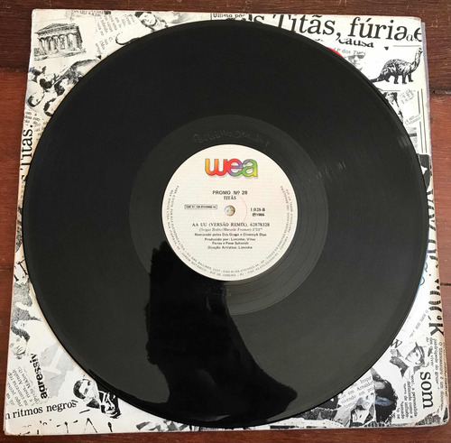 Titãs O Que Aa Uu Versão Remix (Usado)