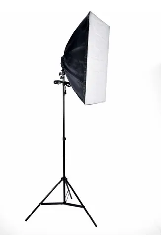 Kit Iluminacion Con Bombillos Tripode+ Softbox+ Socket X4