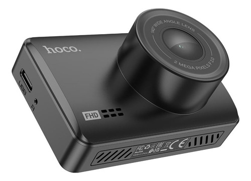 Cámara Auto Dashcam Con Pantalla Full Hd 1080p Wifi Hoco Dv2