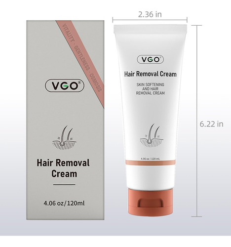 Vgo Crema Depilatoria Vgo Indolora Para Mujeres Y Hombres
